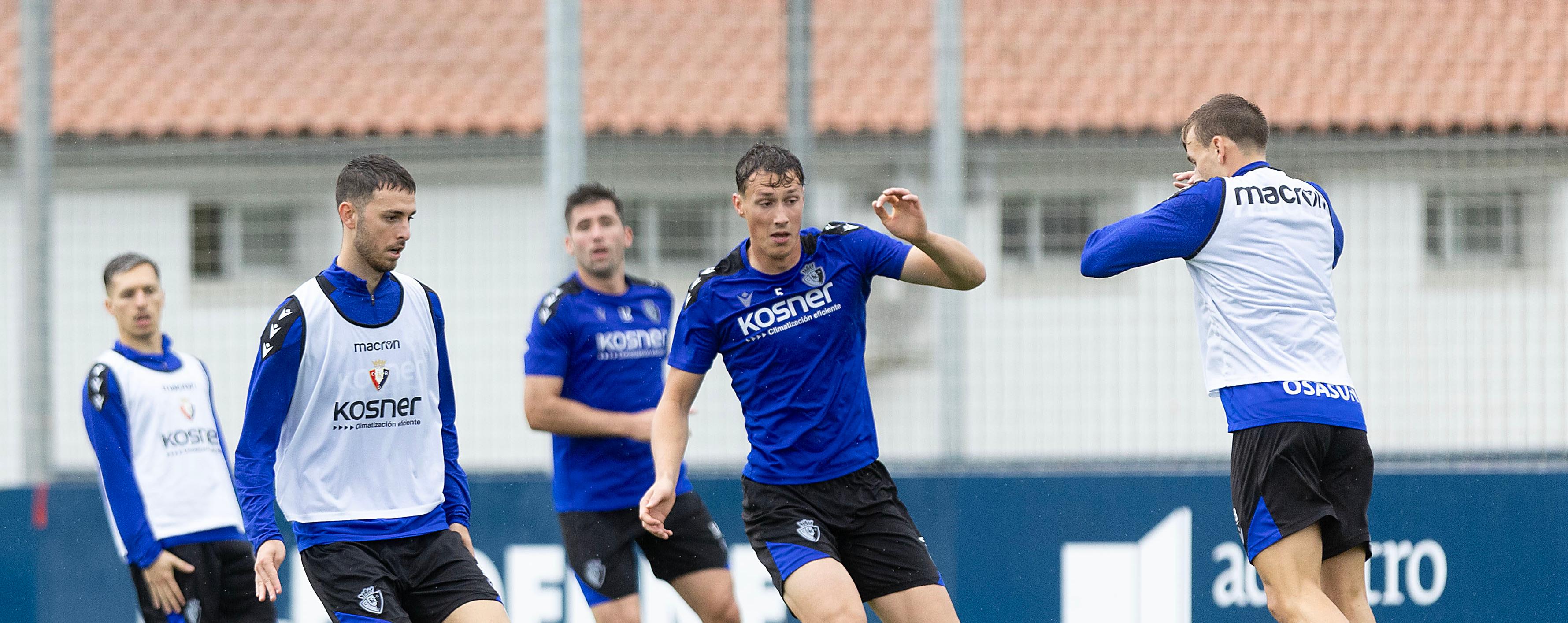 Osasuna completa la tercera sesión de entrenamiento de la semana