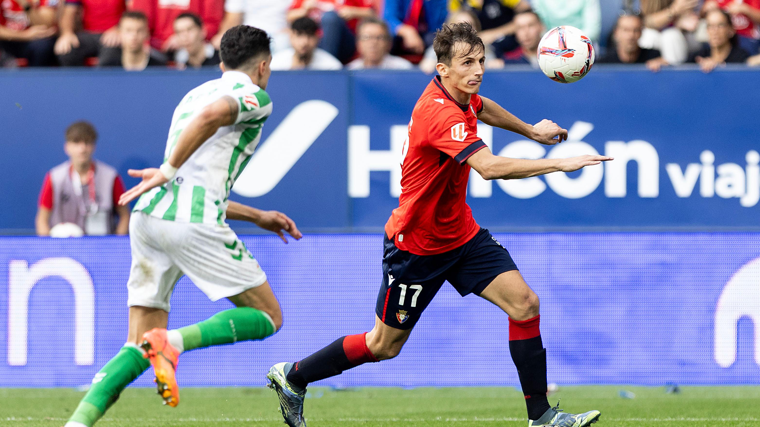 Un combativo Osasuna cae por primera vez en El Sadar (1-2)