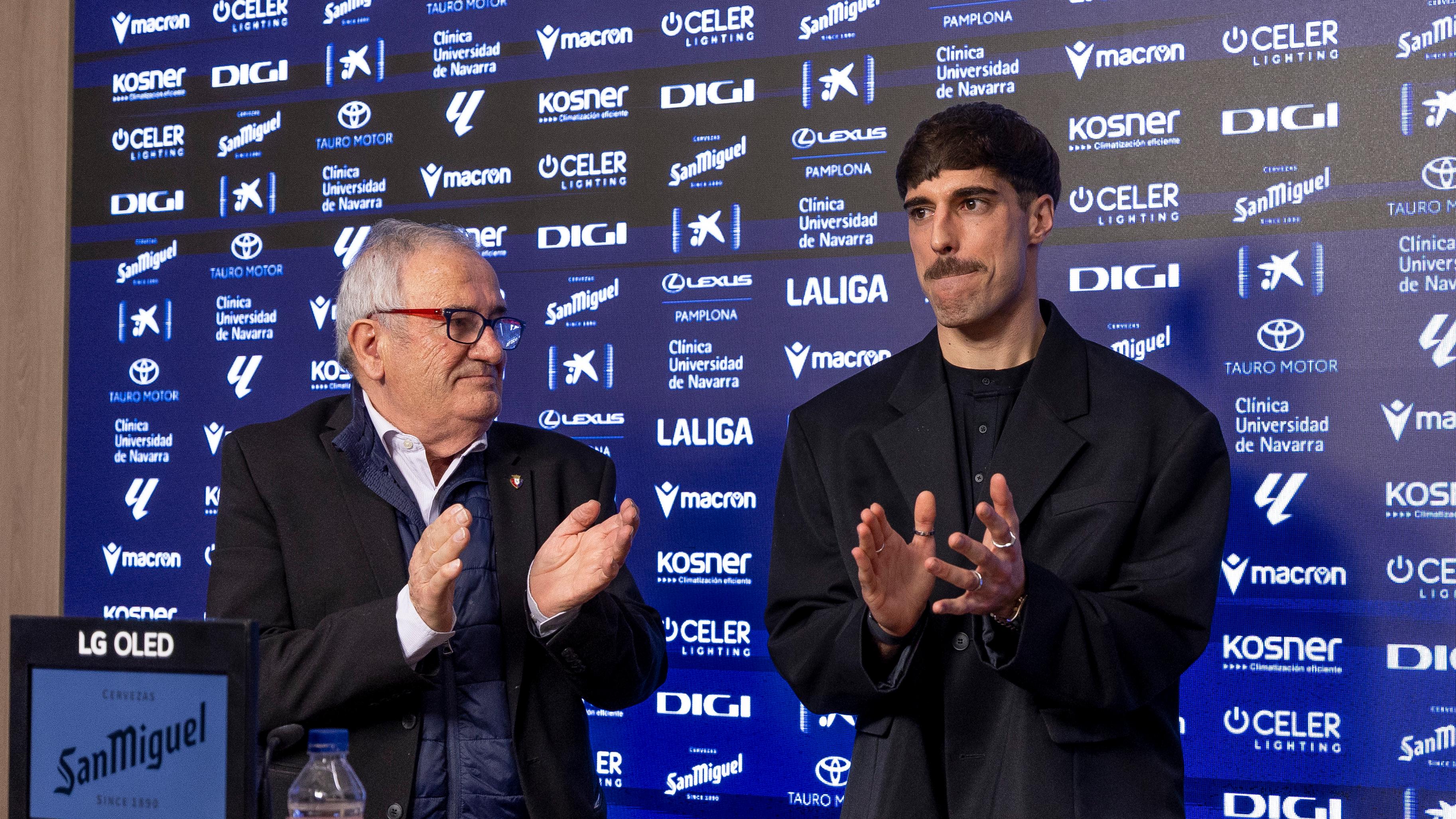 Nacho Vidal: "Estar en Osasuna ha sido un privilegio muy grande"