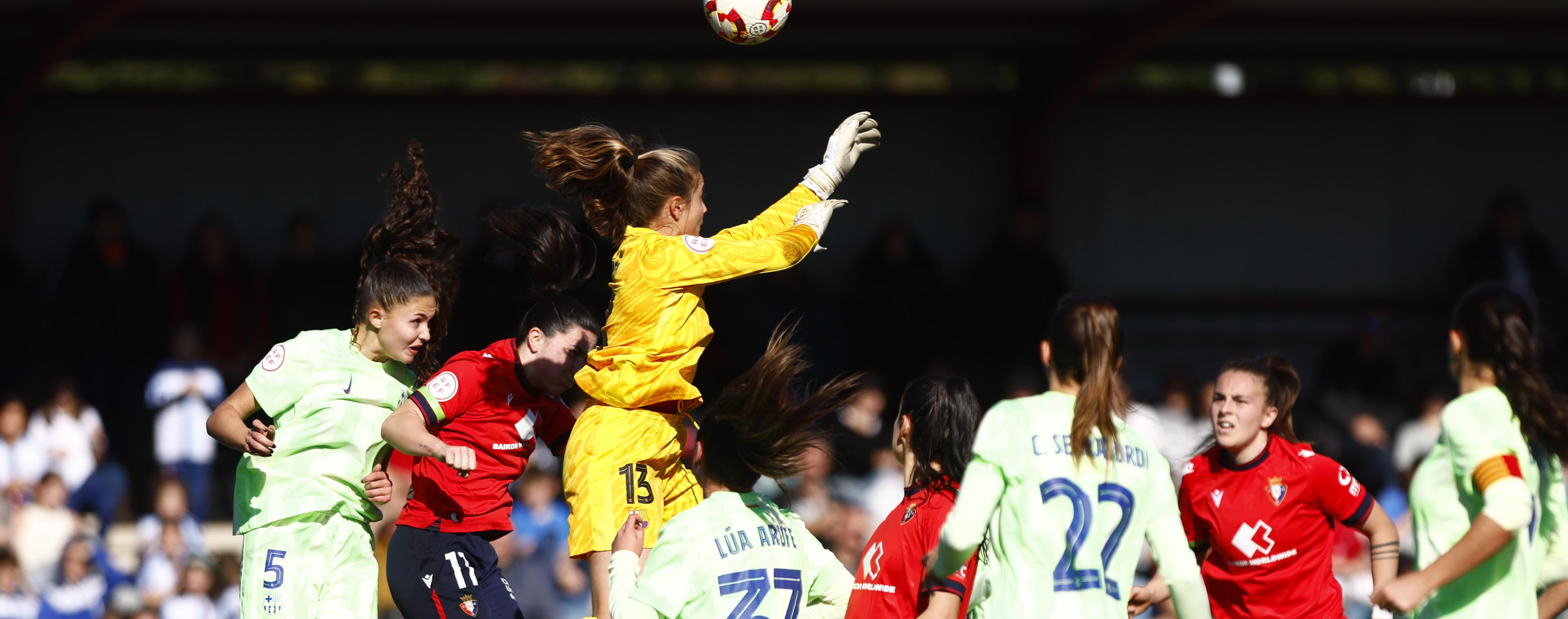 Osasuna Femenino cae ante el Barcelona B (2-3)