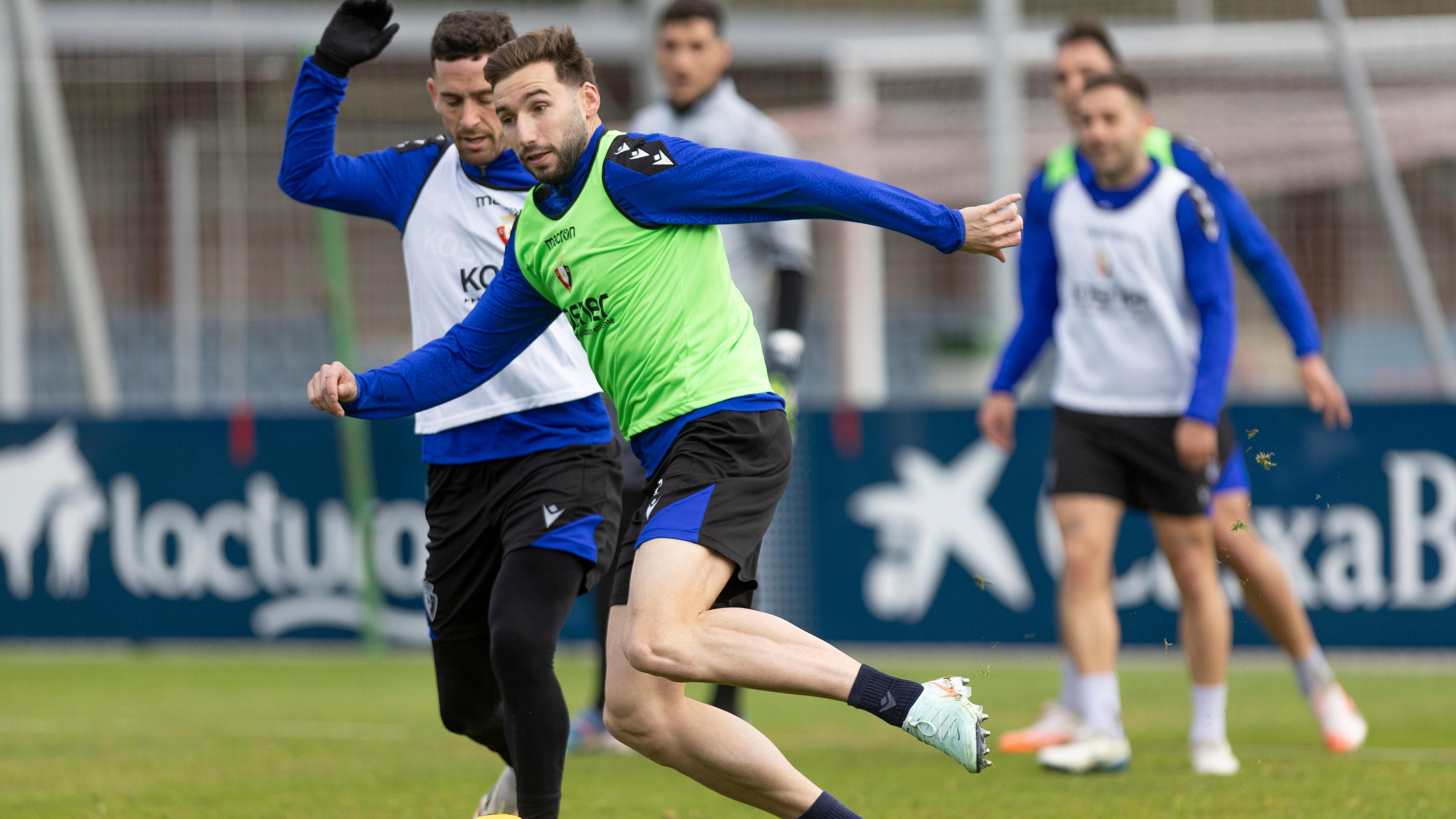 Osasuna vuelve al trabajo con la vista puesta en el encuentro ante la Real Sociedad