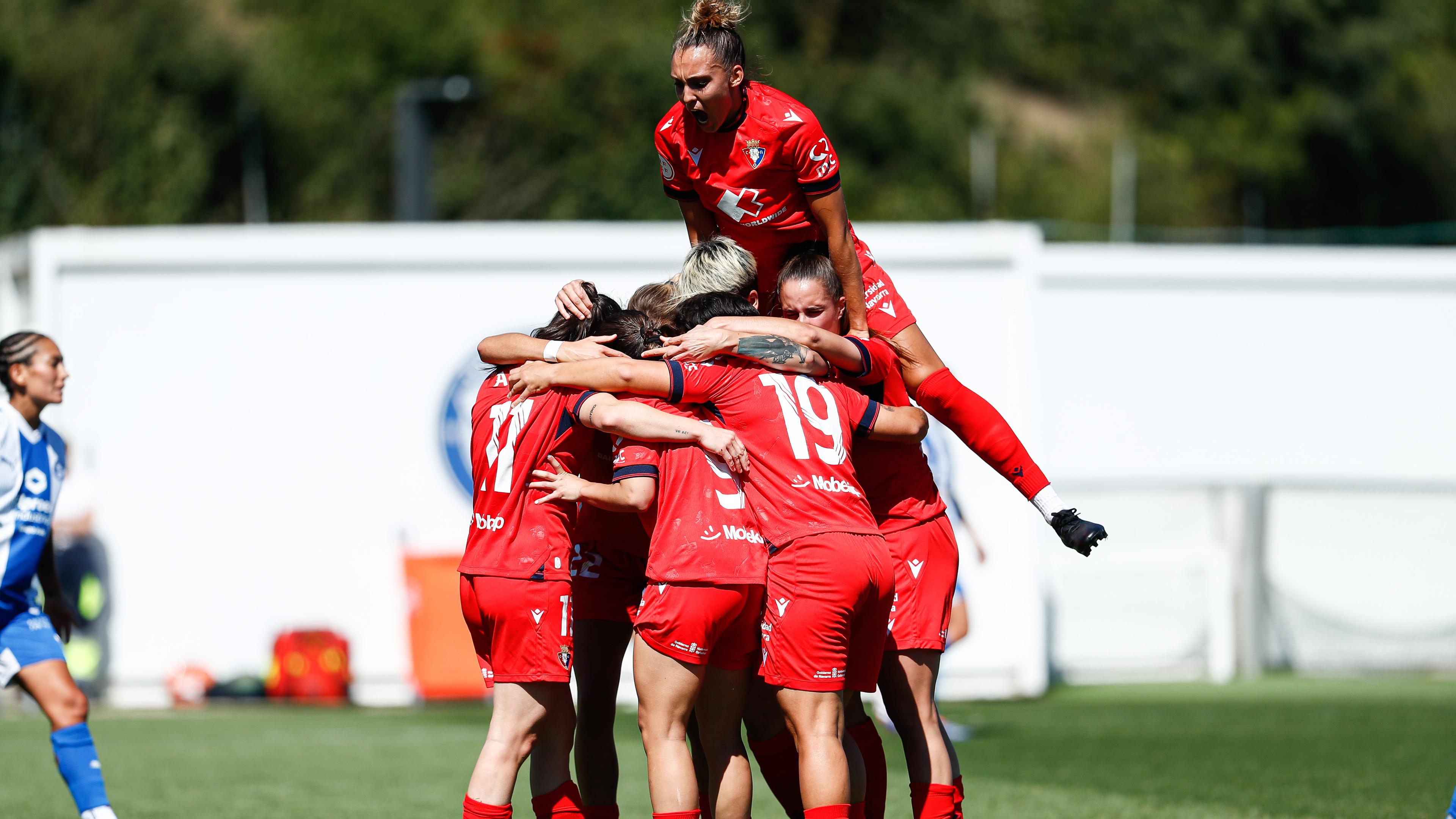 Osasuna Femenino se enfrentará al Zaragoza CFF en la segunda eliminatoria de la Copa de la Reina