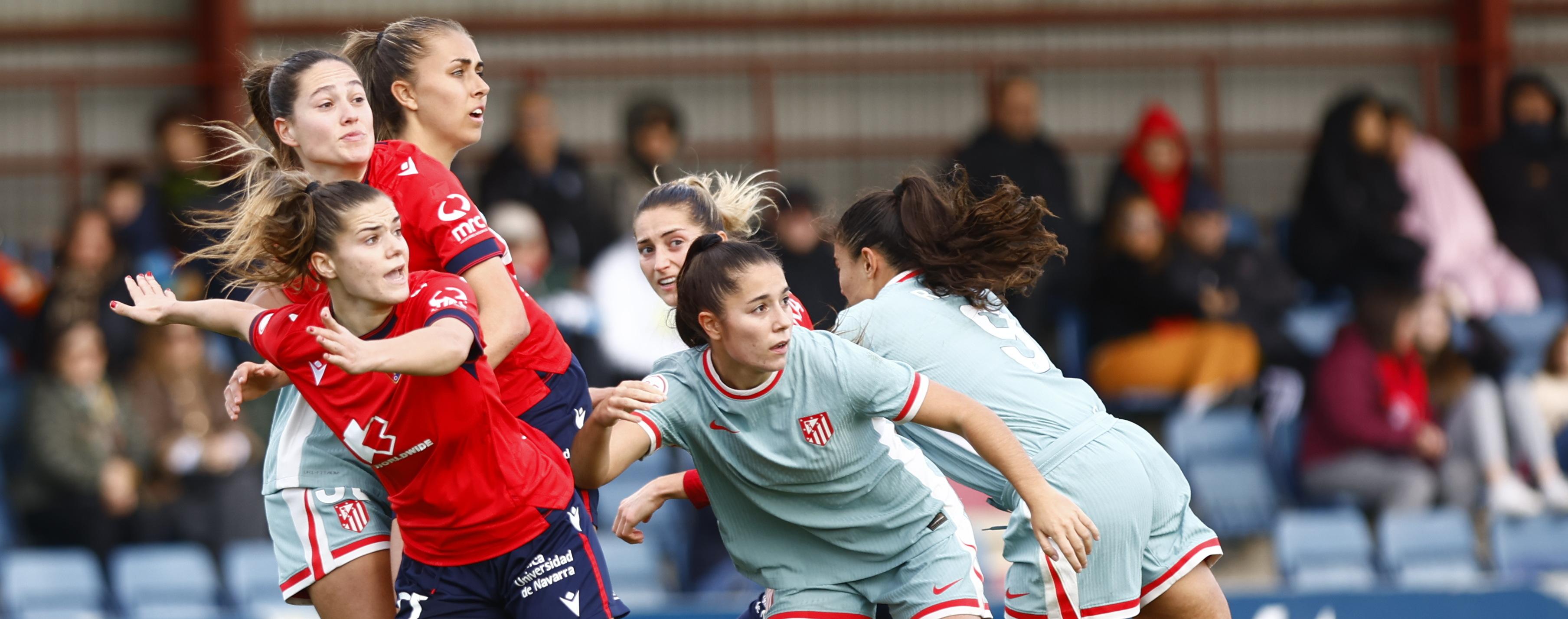 Osasuna Femenino suma un punto en el tiempo de descuento (1-1)