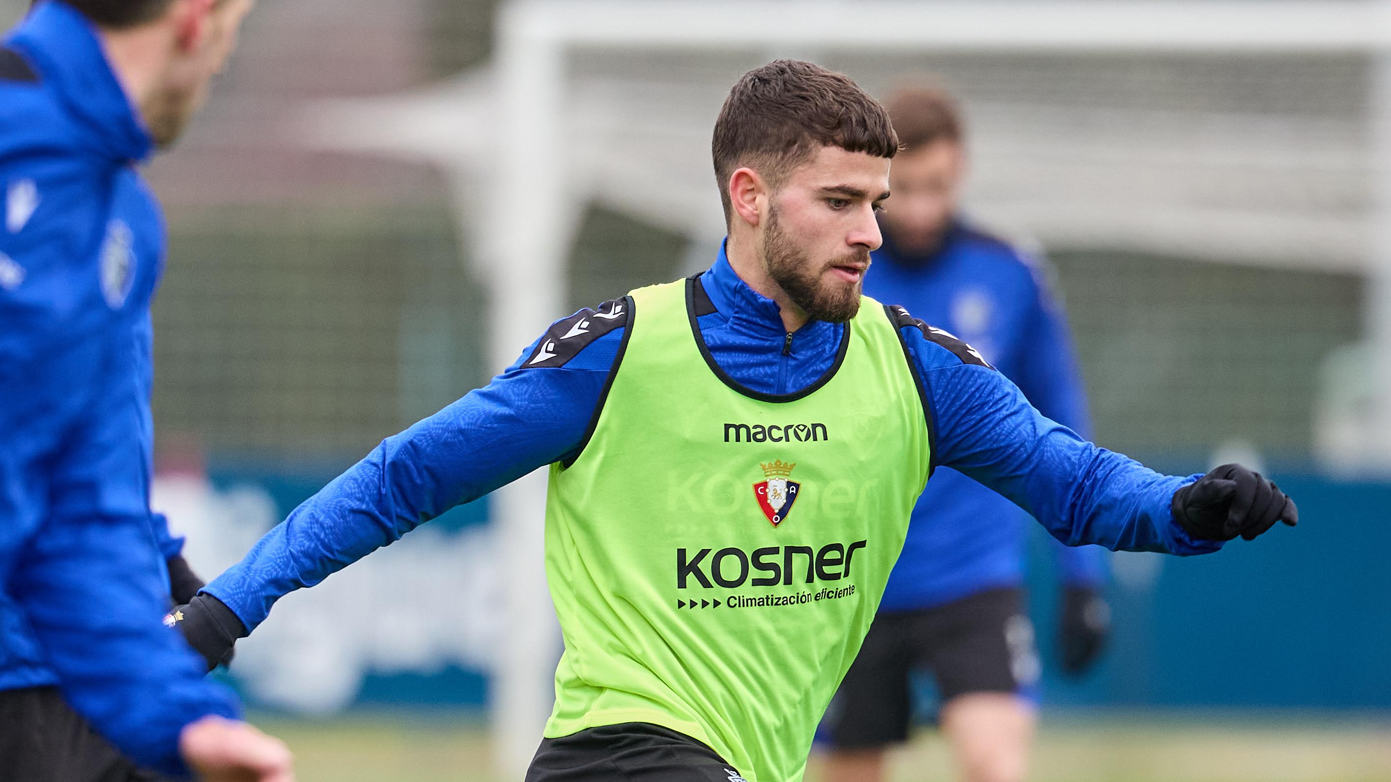 Osasuna despide el año con un entrenamiento en Tajonar