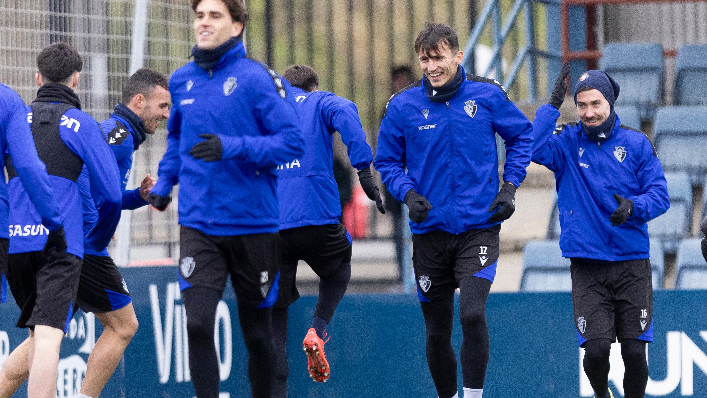 Osasuna continúa con la preparación del partido ante el Tenerife