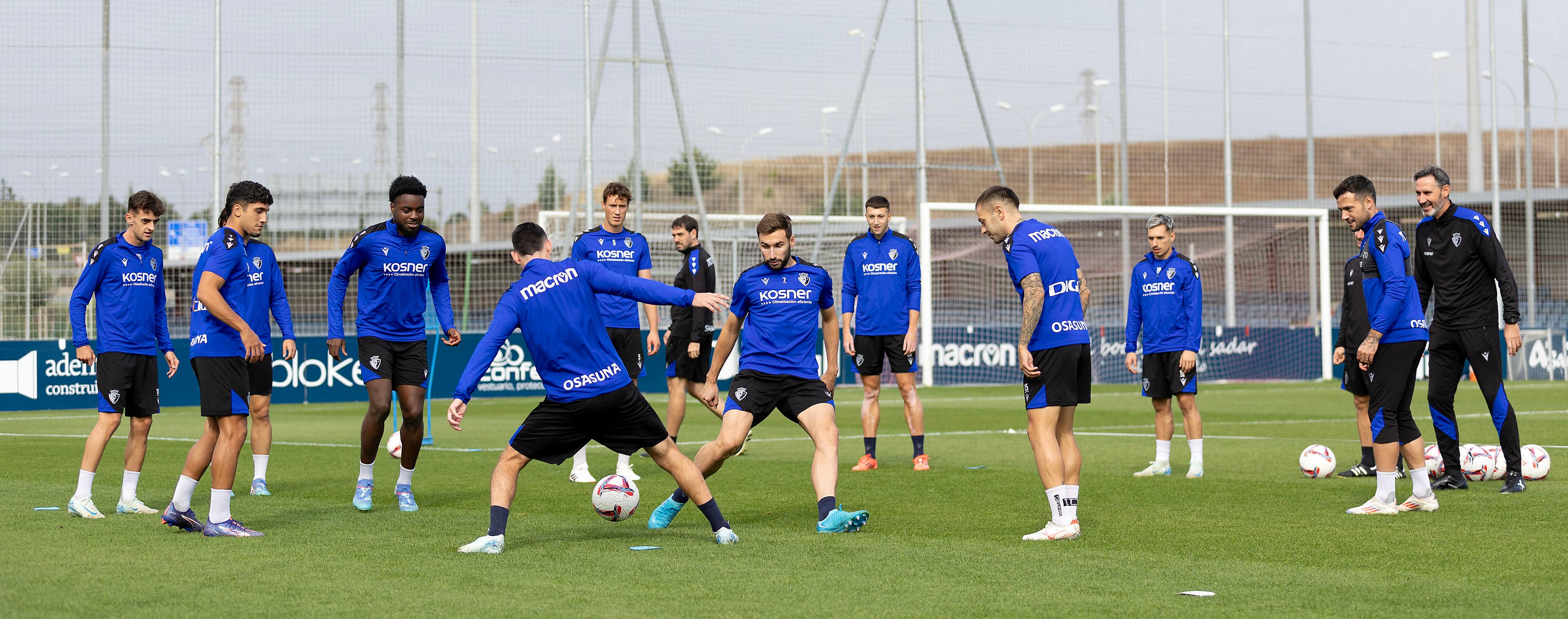 Osasuna regresa al trabajo con el partido de Las Palmas en el horizonte