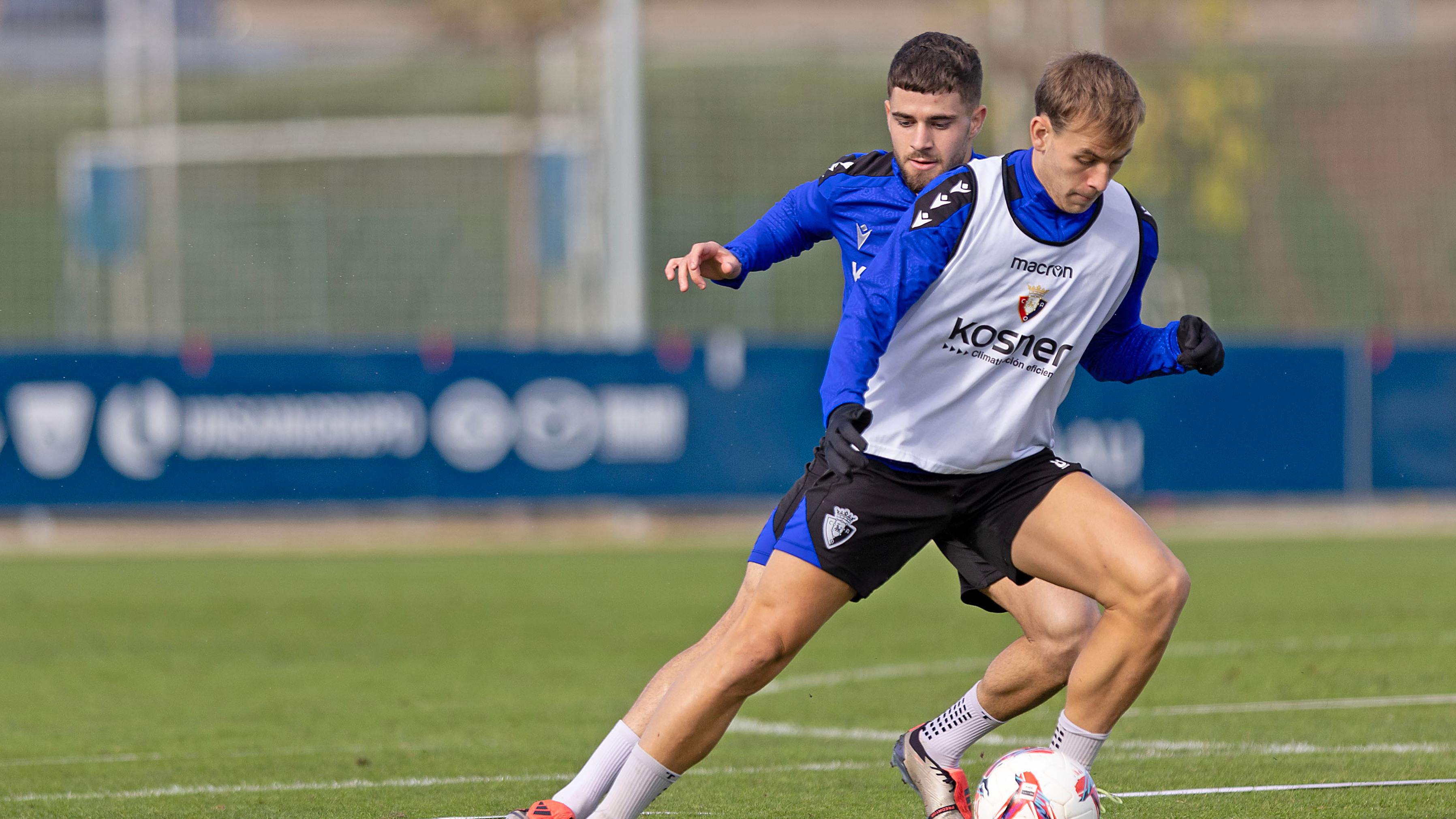 Osasuna continua con el trabajo en Tajonar