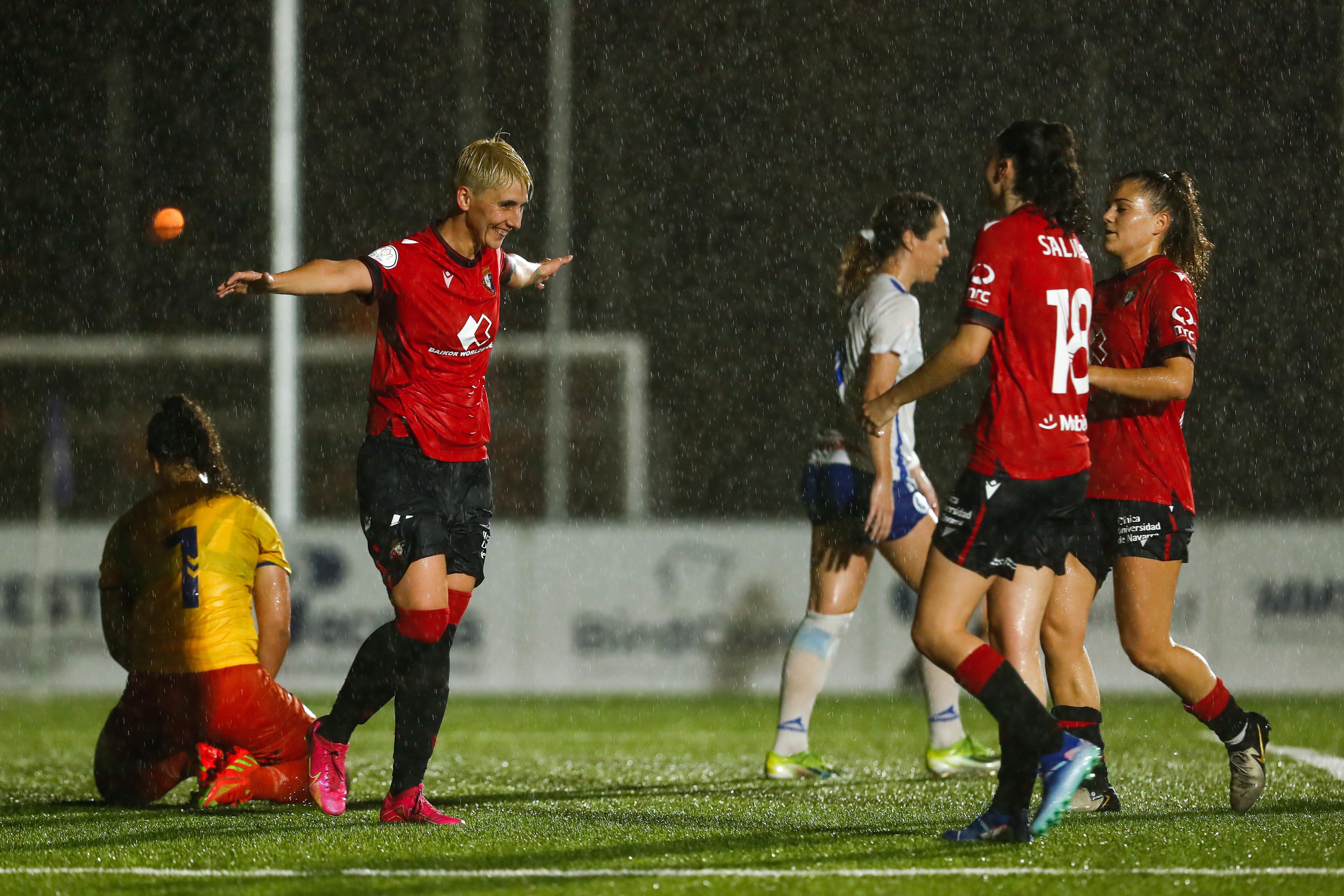 Osasuna Femenino golea al Zaragoza CFF y avanza en la Copa de la Reina (0-5)