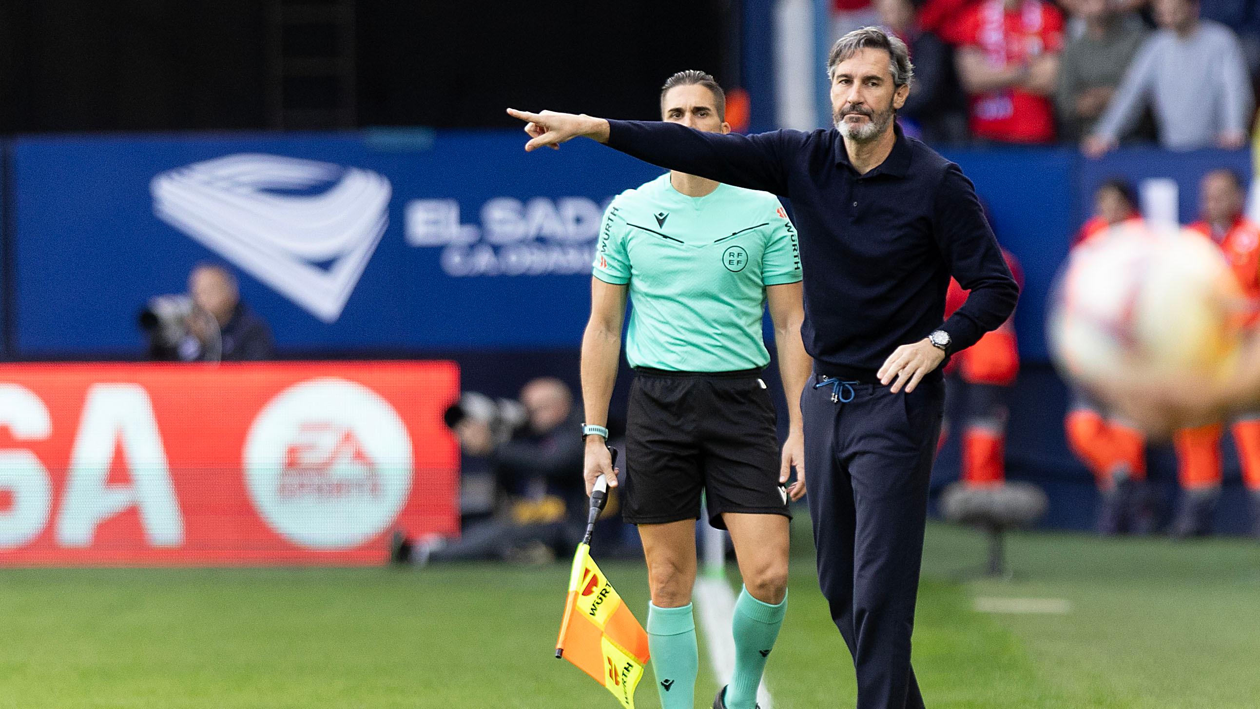 Vicente Moreno: “Estoy muy fastidiado por no ganar”   