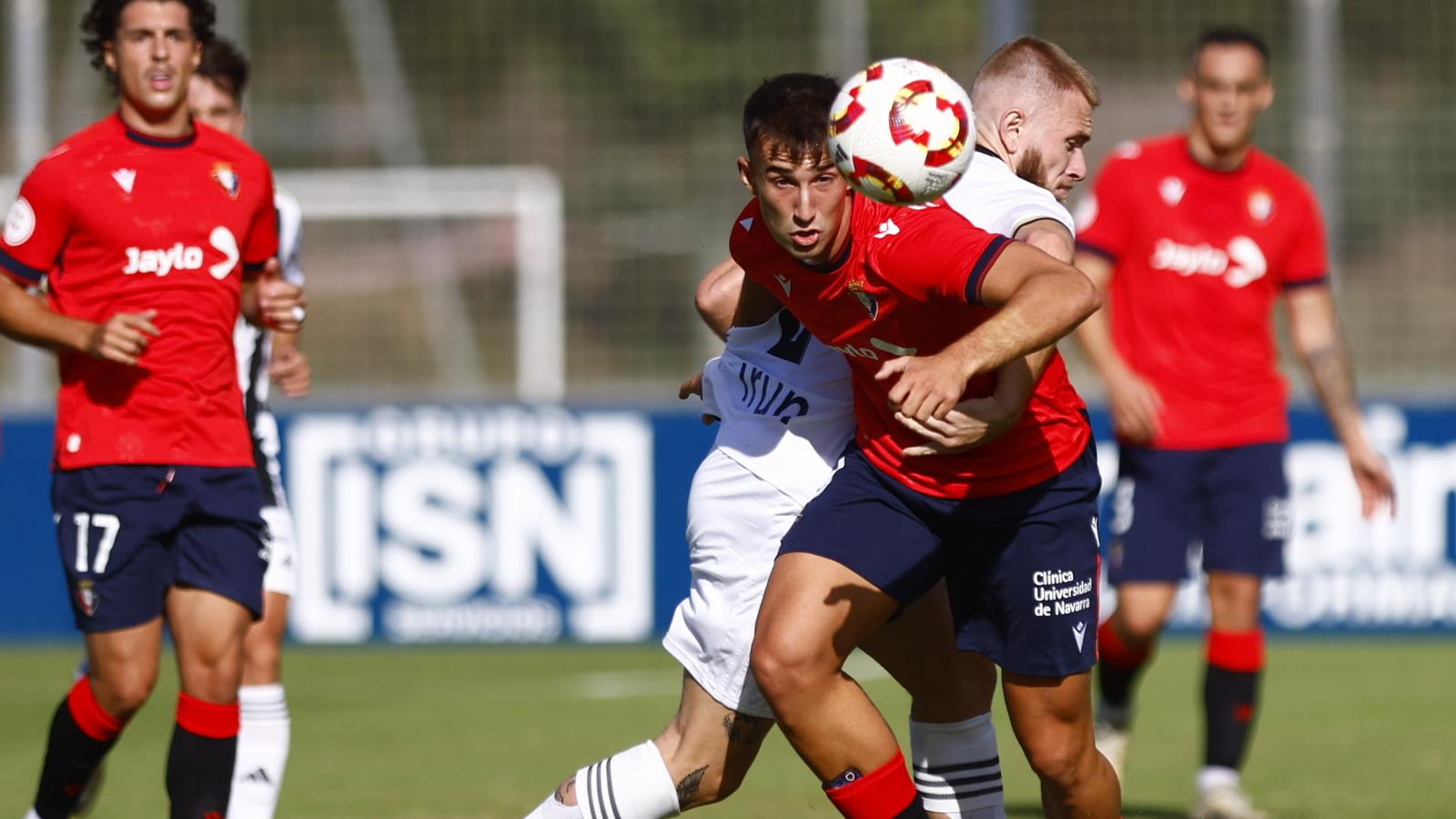 Osasuna Promesas cae por la mínima ante el Real Unión (1-2)